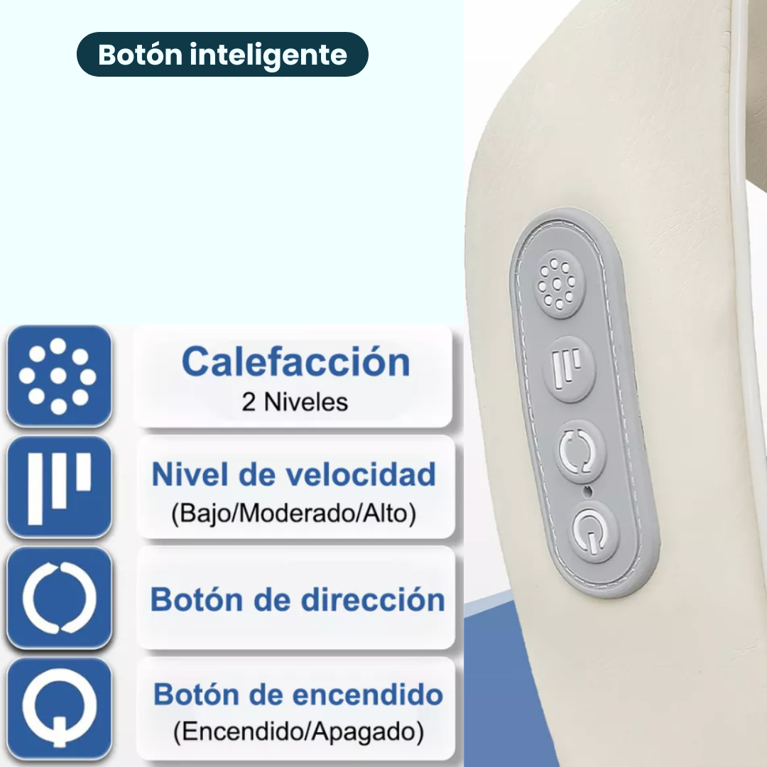 Masajeador Cervical Multifuncional 5D