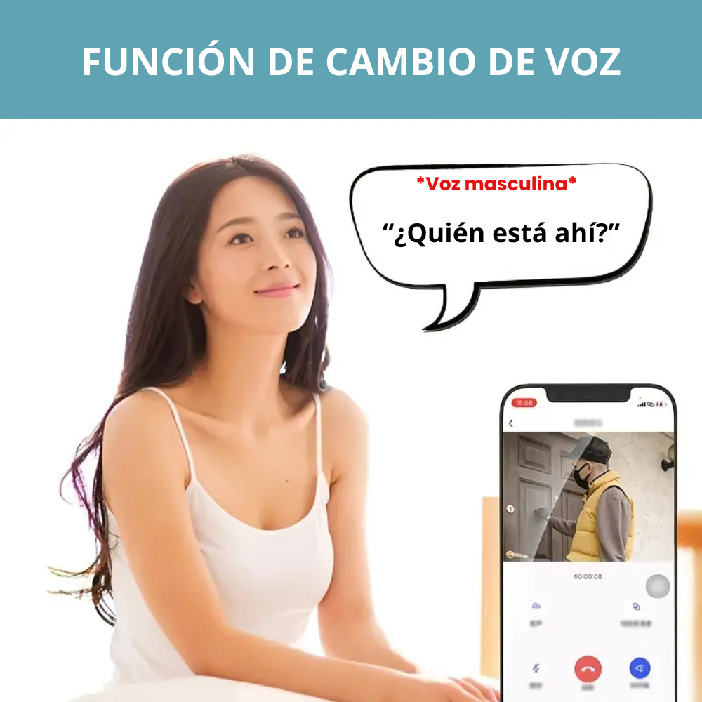 Timbre de Video Inalámbrico WiFi 2.4G